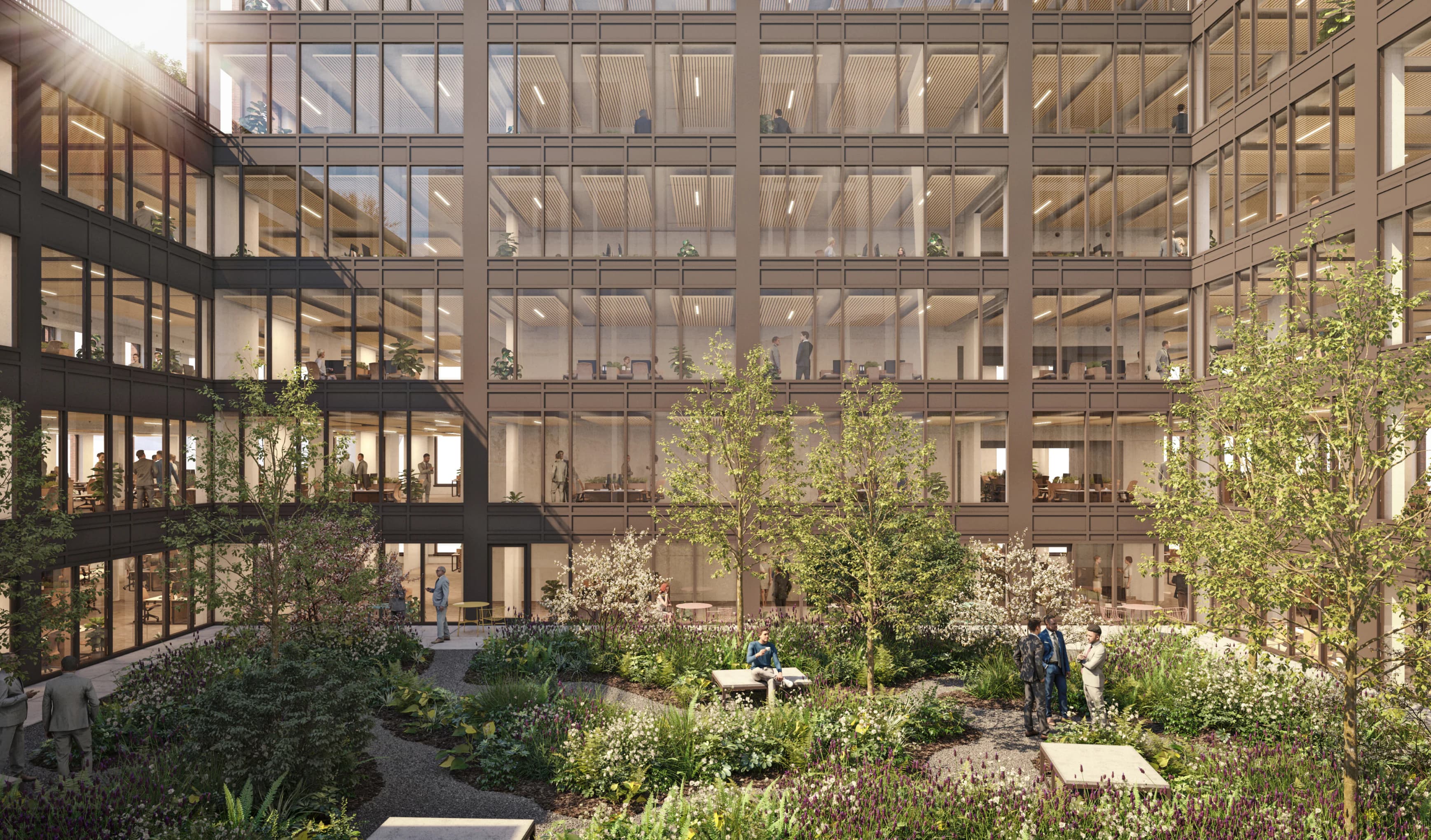 The Arch green inner court